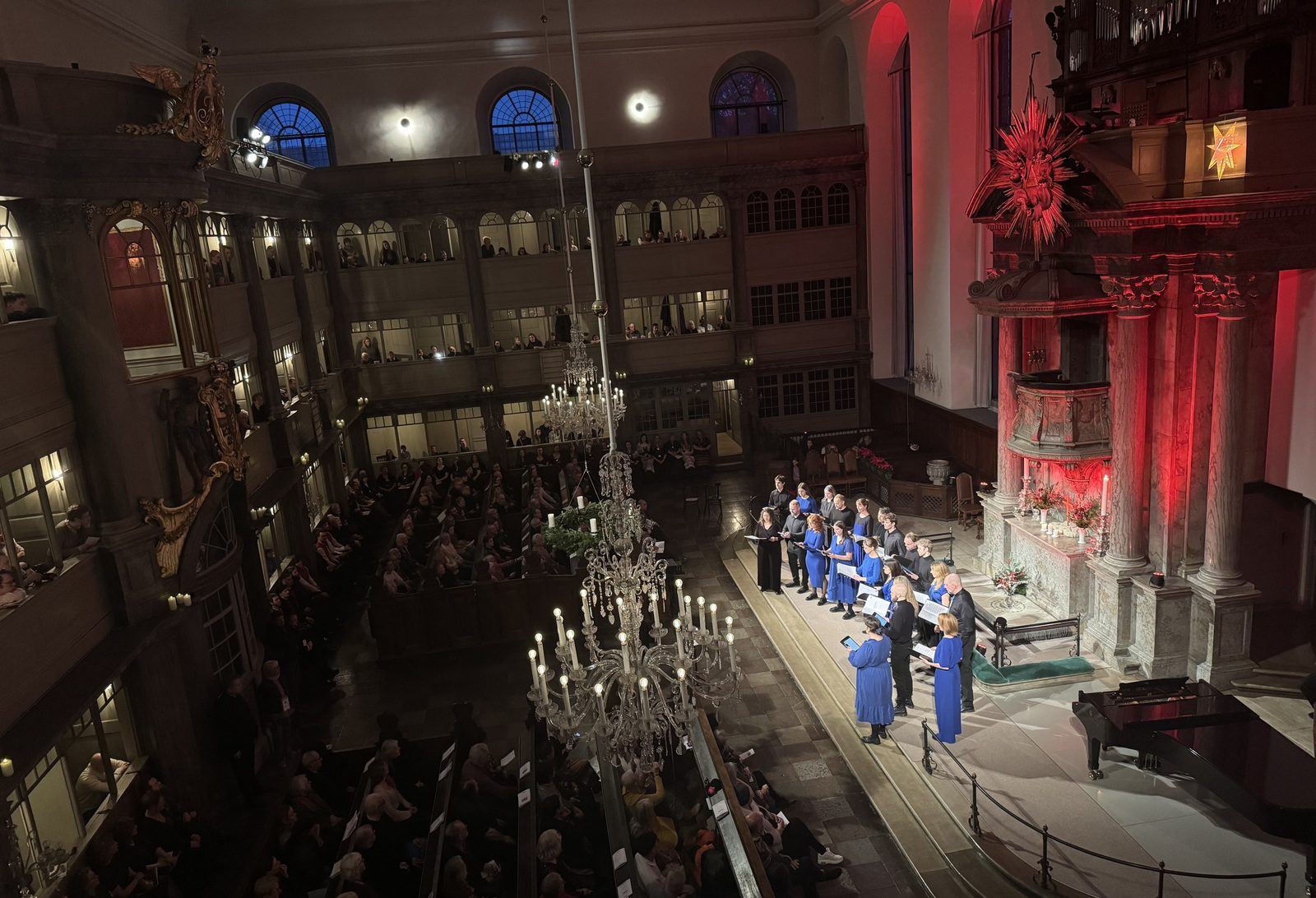 Staka ved Nordatlantisk Julekoncert i Christians Kirke, 2025